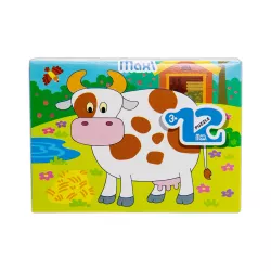 Mozaika Puzzle 86001 12ədədli Korovka (mini-maxi)