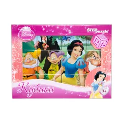 Puzzle 87154 12 Kubikov Belosnejka (Disney)