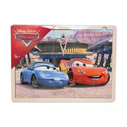 Taxta Puzzle 89139 İqra iz Dereva Taçki (Disney)