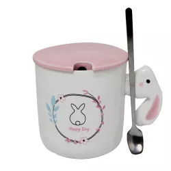 Fincan qapaqlı 454 (ağ)