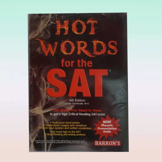 K.Hot Words for the SAT