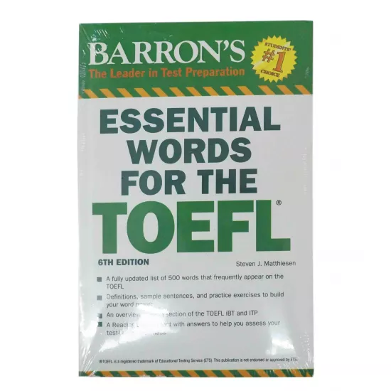 K.Essential Words for The TOEFL+CD