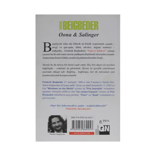 K.Una və Selincer (Frederik Beqbeder)