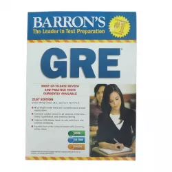 K.GRE Barrons 21 st Edition+CD