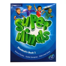 K.Super Minds 1+CD/DVD