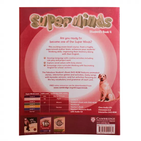 K.Super Minds 4 +CD/DVD