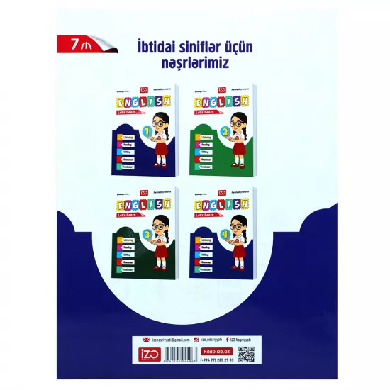 İngilis dili 1-ci sinif Let's Learn (R.Bayramova)(İZƏ)