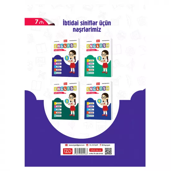 İngilis dili 1-ci sinif Let's Learn (R.Bayramova)(İZƏ)