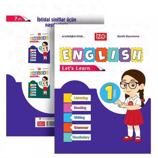 İngilis dili 1-ci sinif Let's Learn (R.Bayramova)(İZƏ)