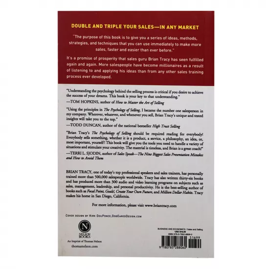 K.The Psychology Of Selling (Brian Tracy)