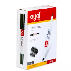 Marker lövhə i-1930 2-tərəfli qara