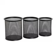 Qələm qabı 9112A dəmir 3-ədədli