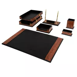 Masaüstü dəst 30040 8 parça qəhvəyi