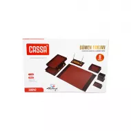 Masaüstü dəst 30040 8 parça qəhvəyi