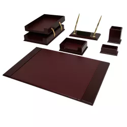 Masaüstü dəst 30040 8 parça bordo