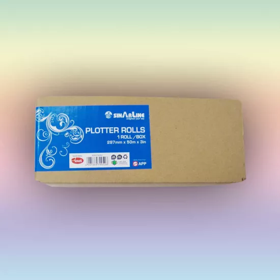 Plotter kağızı 297mm*50m 3inch