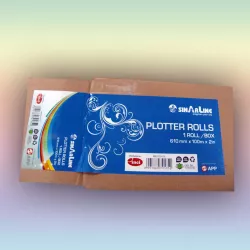 Plotter kağızı 610mm*100m 2inch
