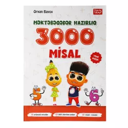 3000 misal Məktəbəqədər hazırlıq  (İZƏ)