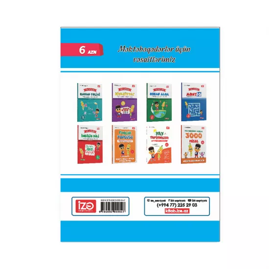 Əlifba Məktəbəqədər hazırlıq üçün  (İZƏ)