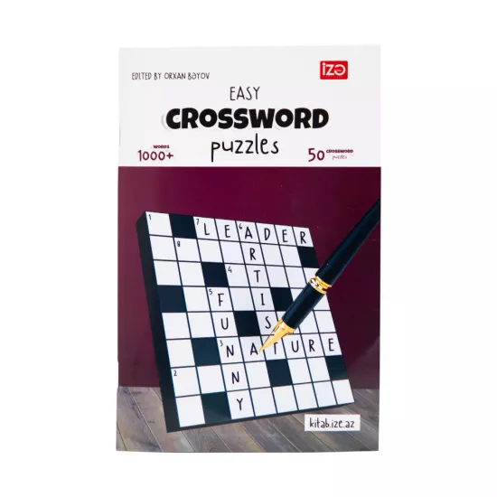 Easy Crossword Puzzle (O.Bəyov) (İZƏ)
