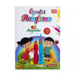 Öyrədici Rəngləmə A4 meyvələr №1 (İZƏ)