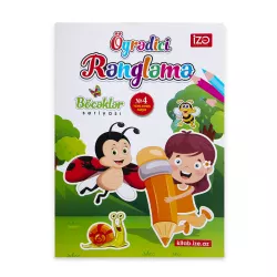 Öyrədici Rəngləmə A4 böcəklər №4 (İZƏ)