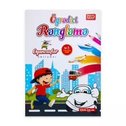 Öyrədici Rəngləmə A4 oyuncaqlar №3 (İZƏ)