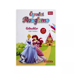 Öyrədici Rəngləmə A4 Gəlinciklər №9 (İZƏ)