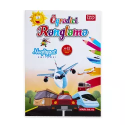 Öyrədici Rəngləmə A4 Nəqliyyat №11 (İZƏ)