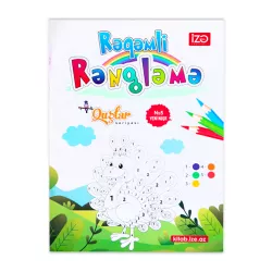 Rəqəmli Rəngləmə A4 Quşlar №5 (İZƏ)