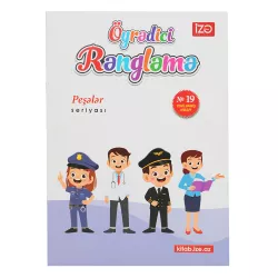 Öyrədici Rəngləmə A4 Peşələr (İZƏ)