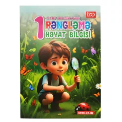Rəngləmə 1-ci sinif dərsliyinə uyğun Həyat Bilgisi (İZƏ)