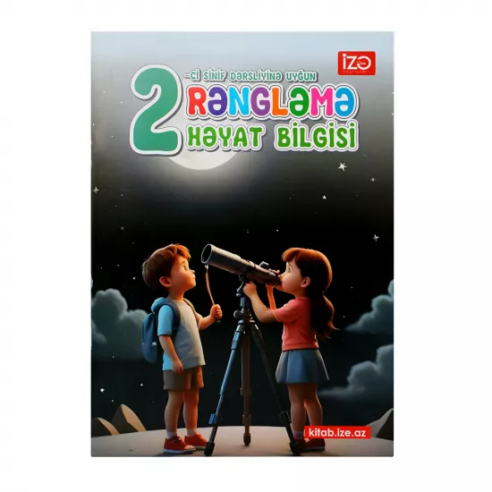 Rəngləmə 2-ci sinif dərsliyinə uyğun Həyat Bilgisi