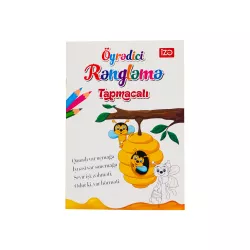 Öyrədici Rəngləmə A4 Tapmacalı (İZƏ)