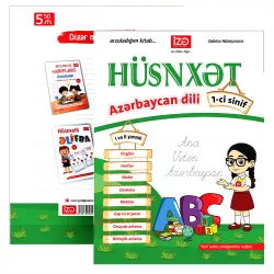 Azərbaycan dili Hüsnxət 1-ci sinif 1 və 2 ci yarımil (İZƏ)