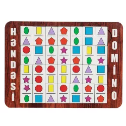 Taxta pazıl həndəsi fiqurlar (17*23)