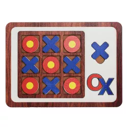 Taxta pazıl tik tak (X.O) (17*23)