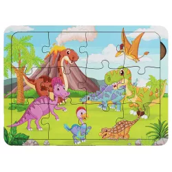 Taxta pazıl qarışıq şəkilli (17*23)