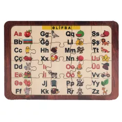 Taxta pazıl əlifba (20*29)