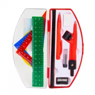 Pərgar dəsti OL-2640 qırmızı