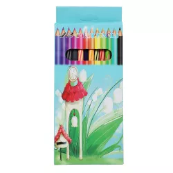Karandaş rəngli 9501 12 rəng uzun