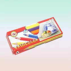 Karandaş rəngli 3152 üçkünc 12 rəng 10.5mm