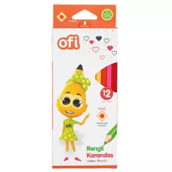 Karandaş rəngli OFİ 12 rəng