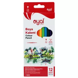 Karandaş rəngli i-10655 3.0mm 12 rəng