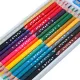Karandaş rəngli i-10665/12 3.3mm 24 rəng ikitərəfli + karandaşyonan