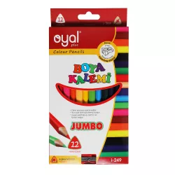 Karandaş rəngli i-249 12 rəng Jumbo 5mm