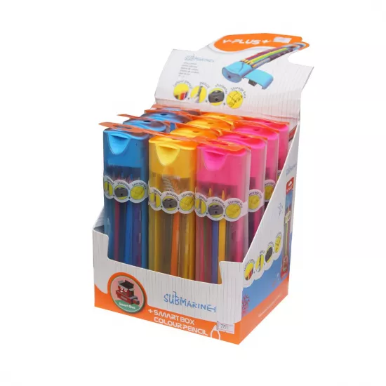 Karandaş rəngli BH160100 12 rəng sadə karandaş+yonan