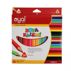 Karandaş rəngli i-248 24 rəng