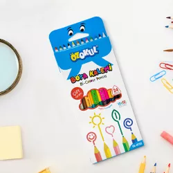 Karandaş rəngli OL-4735 24 rəng 2-tərəfli