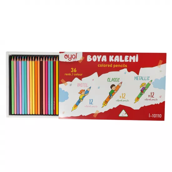 Karandaş rəngli i-10110 36 rəng